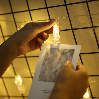 ریسه ال ای دی مدل گیره عکس کد 20LAMP طول 4 متر